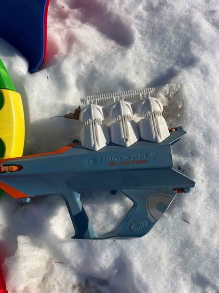 Photo of free Snow disc sled and snowball toys (Flemington) #3