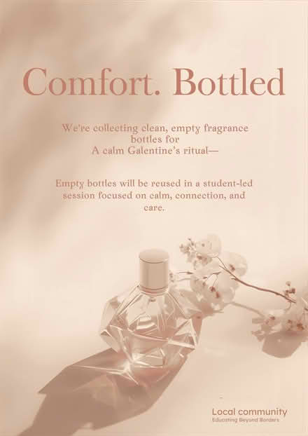 Photo of Clean, empty perfume bottles (Clerkenwell EC1R) #1
