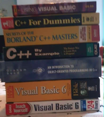 Photo of free old computer prog books (Gerard's Bridge WA11) #1