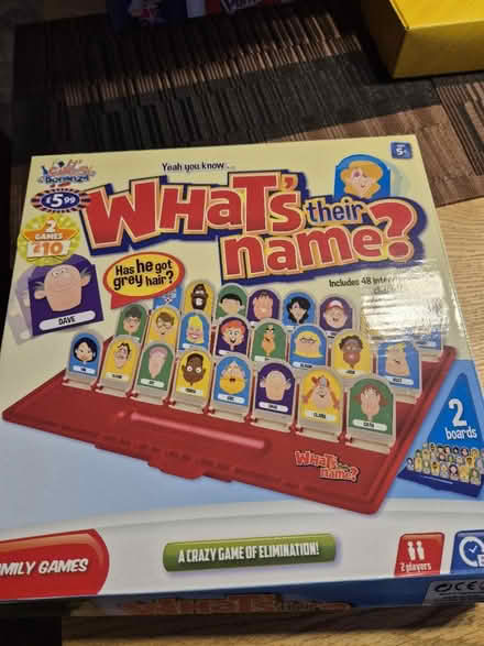 Photo of free Guess who game (Ashington (NE63)) #1