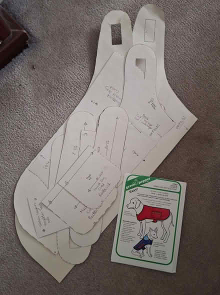 Photo of free Dog coat pattern and templates (Seaside BN22) #2