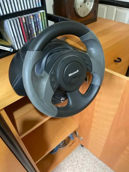 Photo of free Microsoft PC steering wheel/pedals (Lincoln, LN1) #2