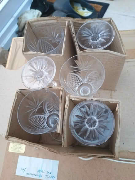 Photo of free Crystal glasses (Farnham Common SL2) #1