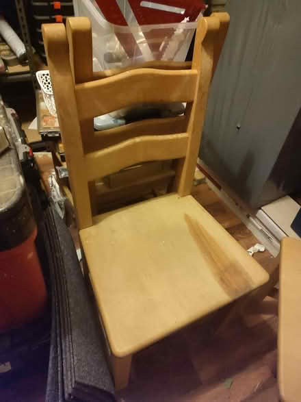 Photo of free Beech Wood Chairs x4 (Southbourne BH5) #2