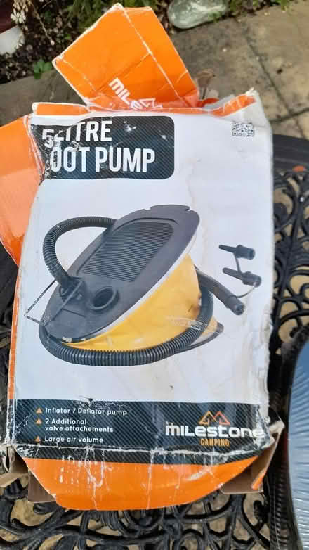 Photo of free Foot pump (Marshalswick St.Albans) #3