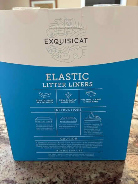 Photo of free Elastic Cat Litter Liners (Erin Mills&QEW) #2
