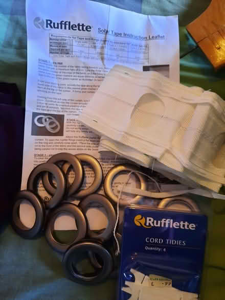 Photo of free Rufflette curtain making system of tape and rings (Hollingdean BN1) #2