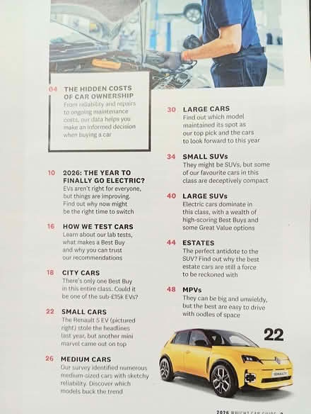 Photo of free WHICH magazine Feb 2026 Car Guide (Braunstone LE3) #2