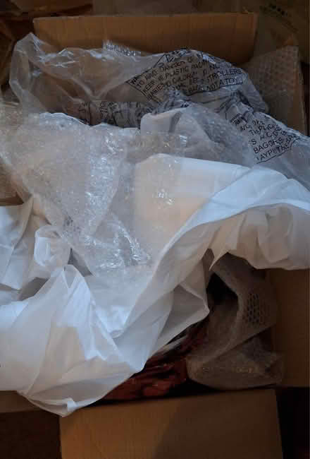 Photo of free 2 boxes soft padding,bubble wrap (Ainthorpe YO21) #1