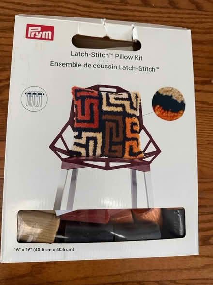 Photo of free Latch stitch pillow kit (Mississauga/ Streetsville) #1