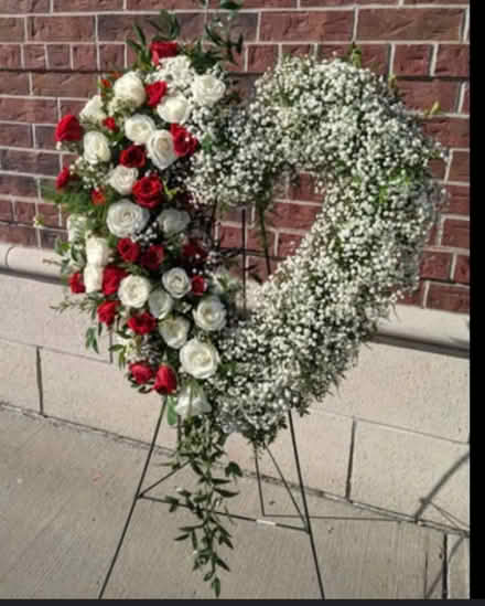 Photo of Memorial Heart Wreath (NE ABQ) #1