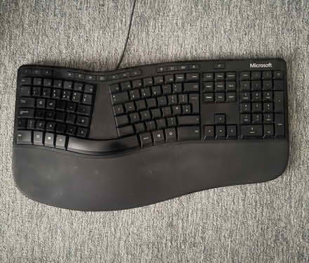 Photo of free Microsoft wired ergonomic keyboard (M18 Abbey Hey) #1
