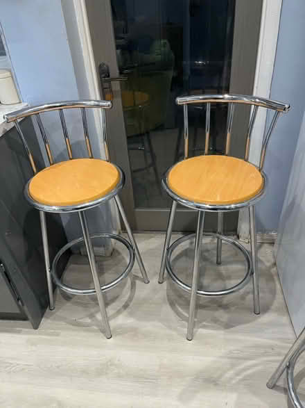Photo of free 3 Breakfast bar stools (Enfield EN3 (Enfield Lock) #3