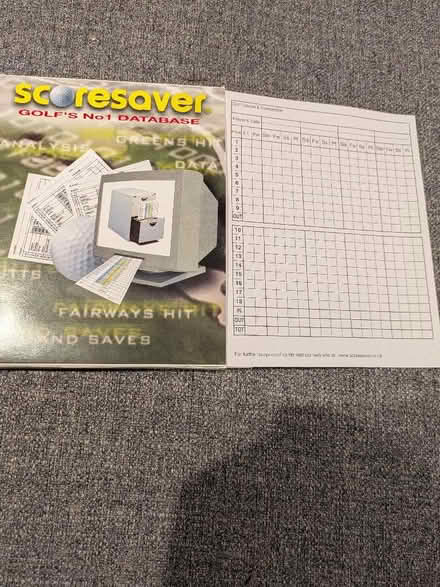Photo of free Golf score cards (Braintree CM7) #1