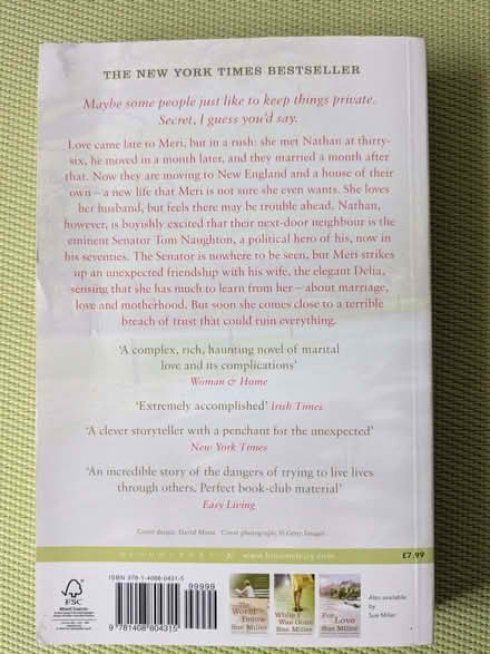 Photo of free The Senator's Wife Book (Beulah Hill SE19) #2