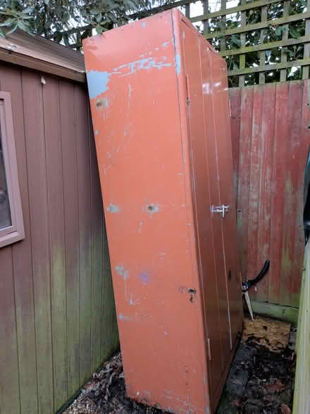 Photo of free Metal Triumph storage cabinet 6ft (BR1 bickley) #1
