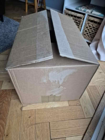 Photo of free 40 moving boxes (Chiddingstone Causeway) #2