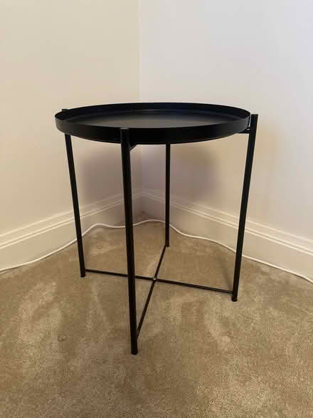 Photo of free IKEA metal side table (Chiswick, W4) #1