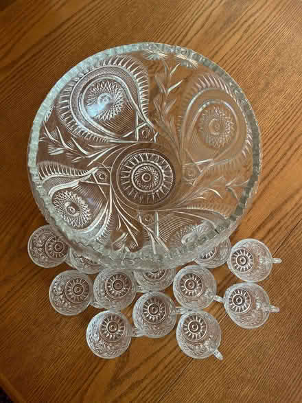 Photo of free Punch Bowl with cups (Greenbelt, MD 20770) #1