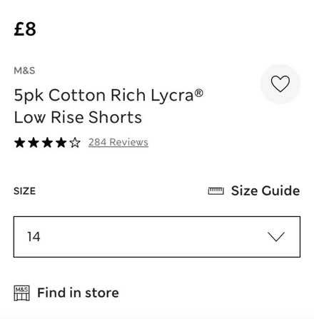 Photo of free New Size 14 M&S Ladies knickers (Waddon) #2