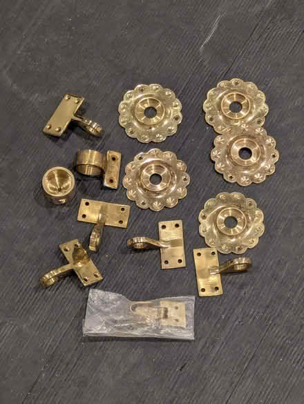 Photo of free misc brass window / door furniture (Muirhouse EH4) #1
