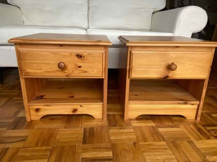 Photo of free Bedside cabinets (Near Ashwater) #1
