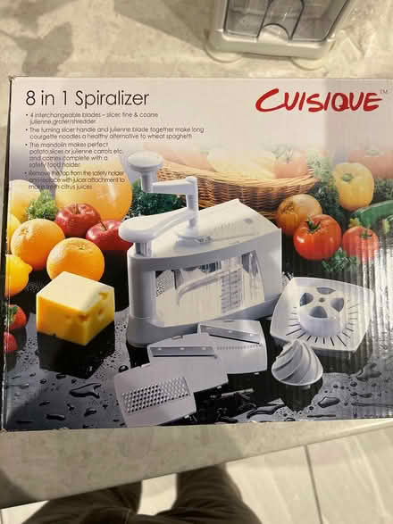Photo of free Cuisine 8 in 1 Spiralizer (Middleton on Sea PO226) #1