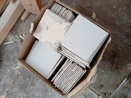 Photo of free Old white tiles- arts & craft (Selsey) #1