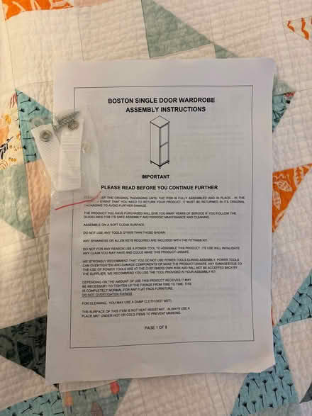 Photo of free Single white wardrobe Kids (Kings Hill ME19) #3