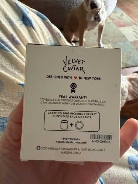 Photo of free New in box airpods carrying case (West Chester) #2