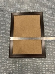 Photo of free Cord noticeboard and pins (Golden Triangle) #1