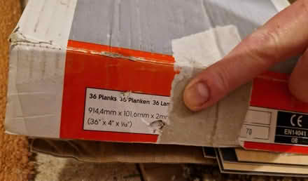 Photo of free Karndean Pear planks (Ainthorpe YO21) #1