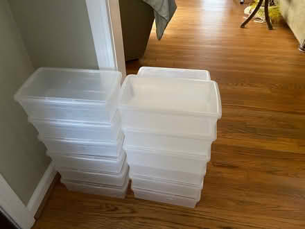 Photo of free Clear plastic boxes (Avondale Estates) #1