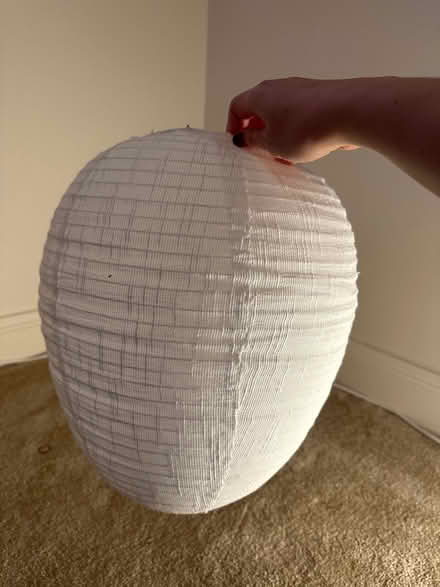 Photo of free Cotton hanging lampshade (Chiswick, W4) #1