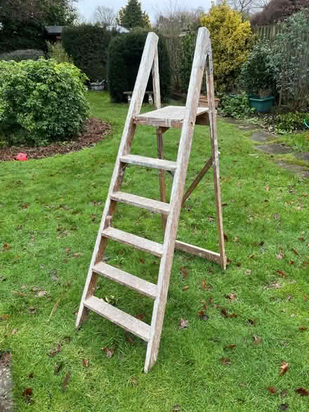 Photo of free Wooden stepladder (CV22 Paddox) #1