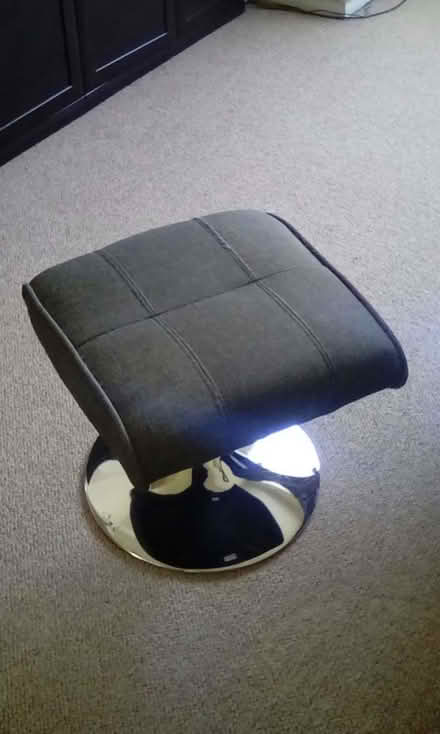 Photo of free Reclining swivel chair - dark grey (Basingstoke RG22) #2