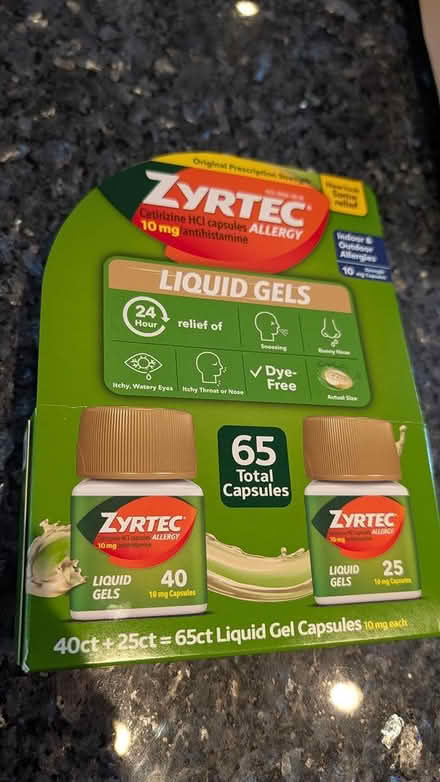 Photo of free Unopened Zyrtec (Grand and Fairview in St Paul) #1