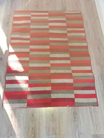 Photo of free Red and grey rug (Southgate N14) #1