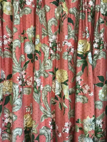 Photo of free 7 large Vintage curtains (furze hill) #2