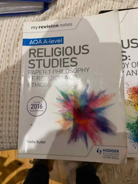 Photo of free AQA Religion A level year 1 & 2 (Barnes SW13) #4