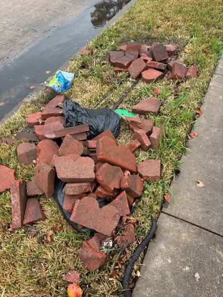 Photo of free Edging stones (Meadows Place) #1