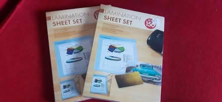 Photo of free 2 x packs lamination sheets (Aldingbourne PO20) #1