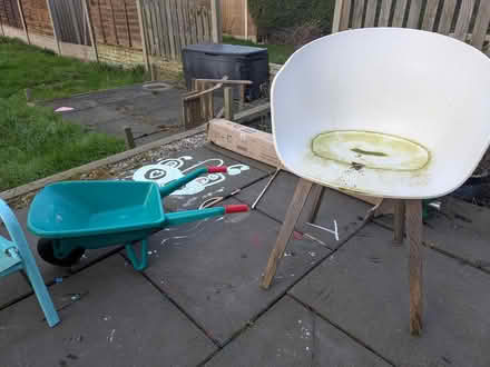 Photo of free Kids wheelbarrow, chair (S2, Heeley) #1