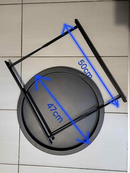 Photo of free Foldable Round Metal Table (Crumlin, Dublin) #2