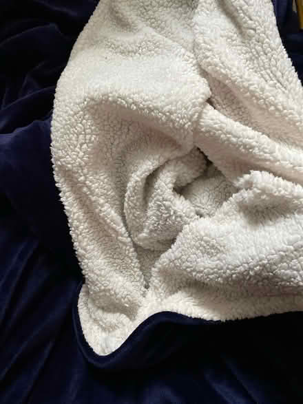 Photo of free Large Navy Blue Blanket (lisle, il) #2