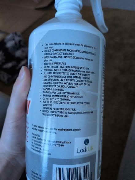 Photo of free Insecticide spray (Crouch End N8) #2