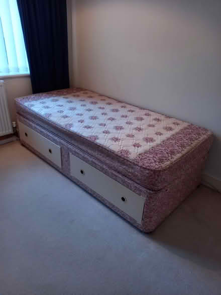 Photo of free Single divan bed & mattress (Darland, Medway) #1