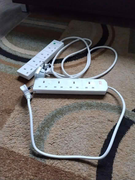 Photo of free Two extension plugs and adapter (Adamsdown CF24) #1