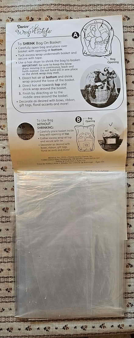 Photo of free Gift basket shrink wrap (Wallingford) #2