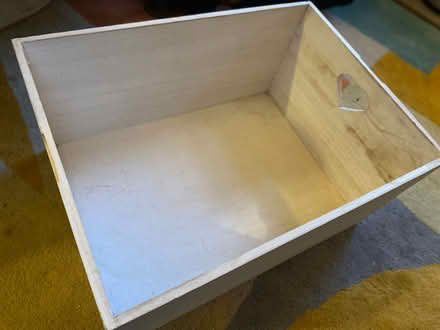 Photo of free White wooden box (Manchester M19) #2